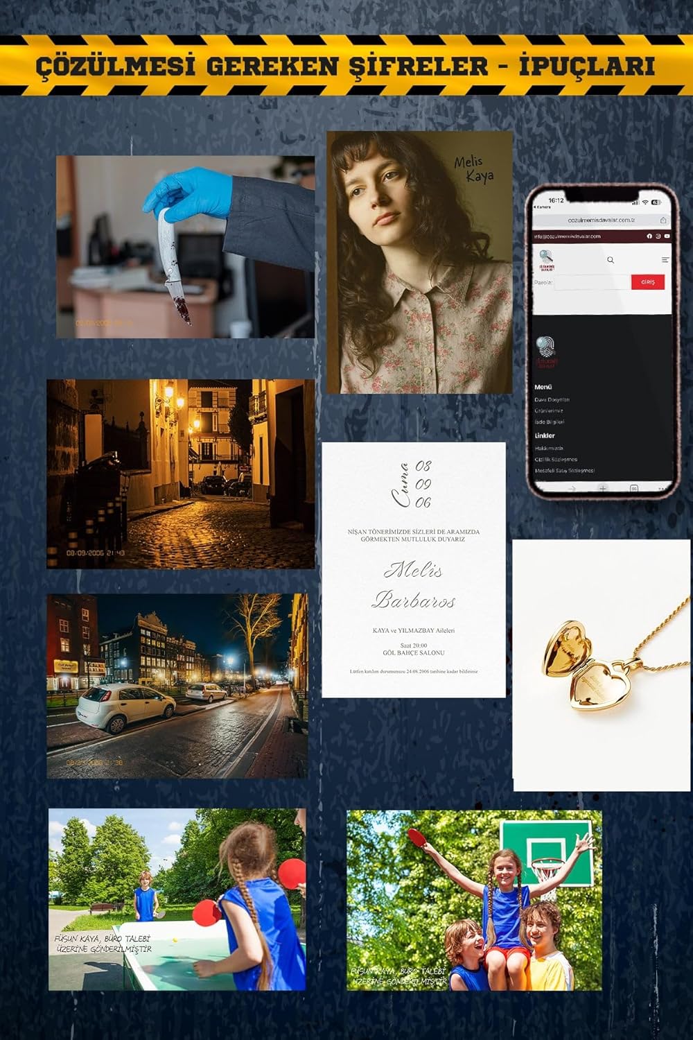 Çözülmemiş Davalar Dedektiflik Oyunu 8 Düğün Günü Cinayeti Dosyası