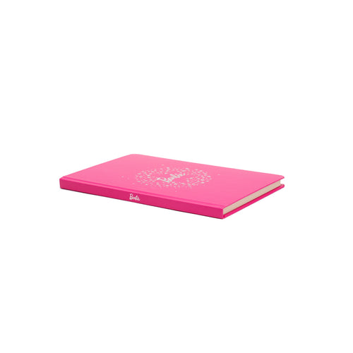 Barbie Yaldız Baskı Sert Kapak Noktalı Butik Defter 96 Yaprak