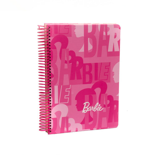 Barbie Pembe Spiralli Defter 96 Yaprak