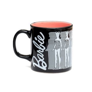 Barbie Siyah-Beyaz Mayolu Kahve Kupası - Mug