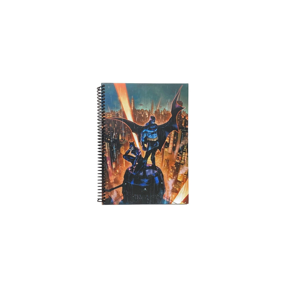 Batman Gotham City Spiralli Sert Kapak Kareli Defter 96 Yaprak