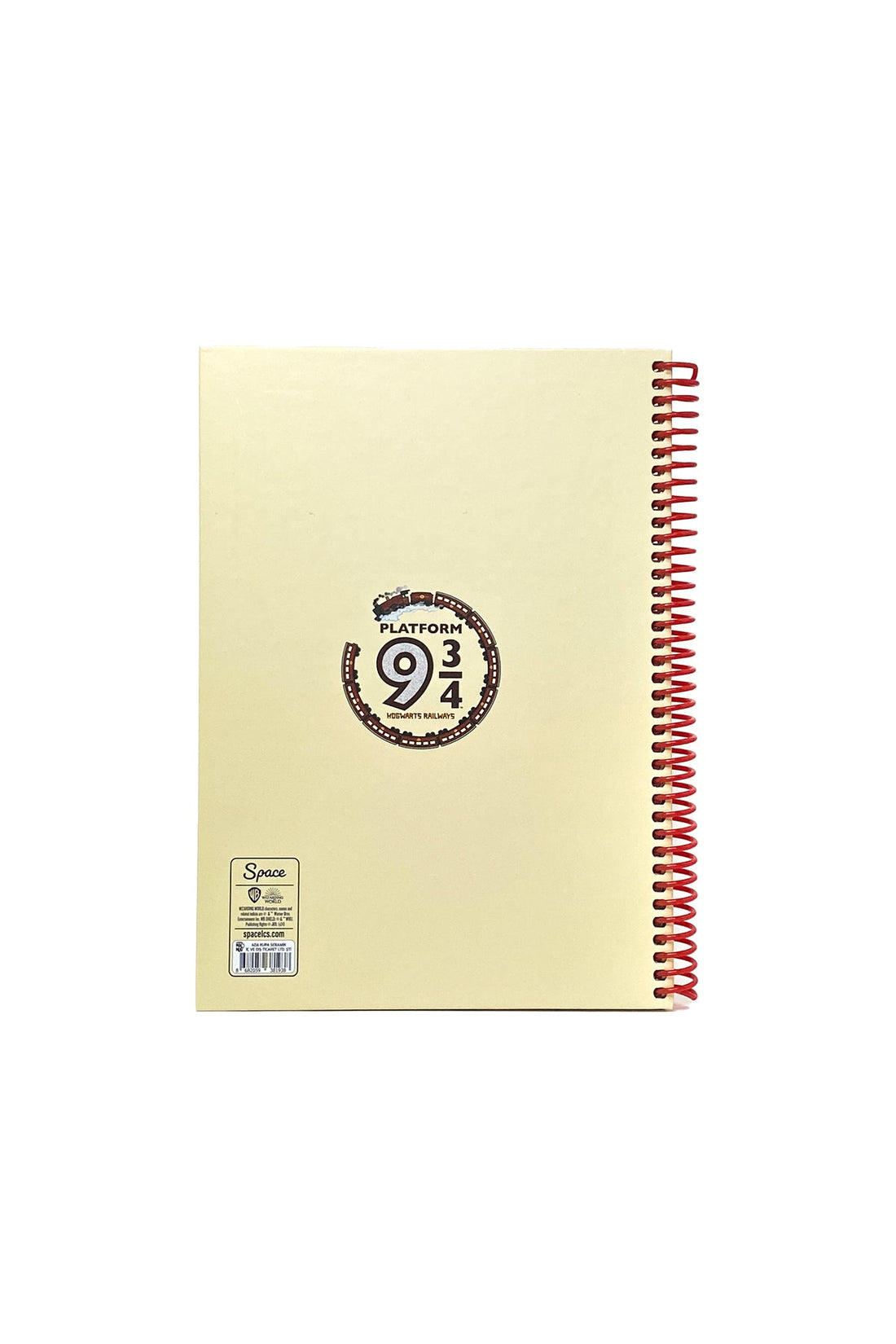 Harry Potter Hogwarts Express Spiralli Sert Kapak Kareli Defter