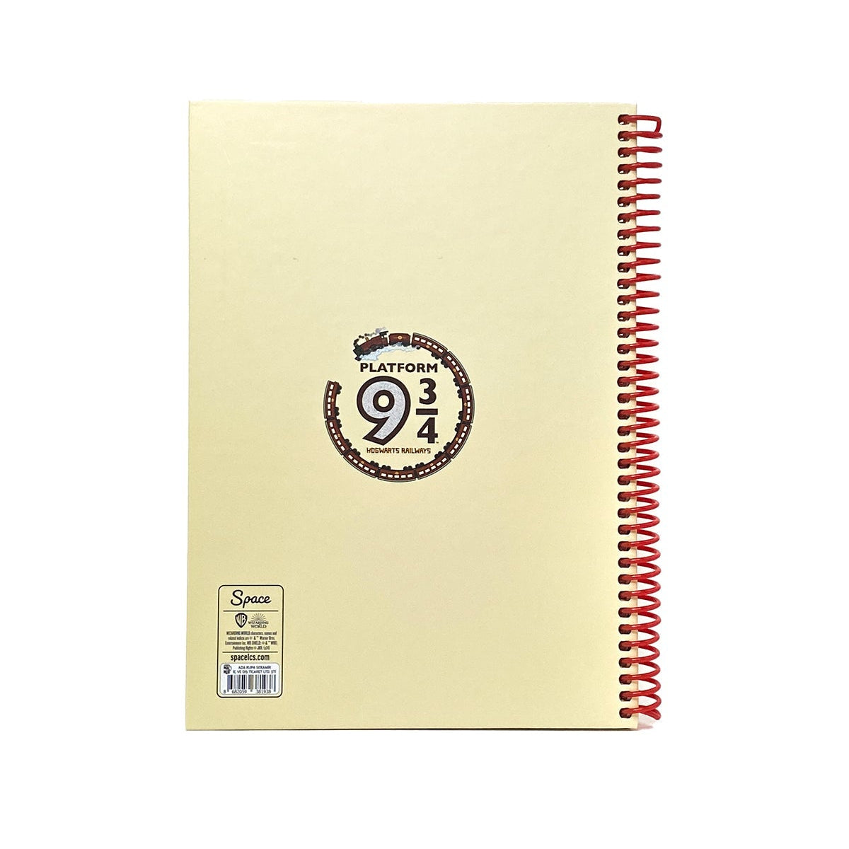 Harry Potter Hogwarts Express Spiralli Sert Kapak Kareli Defter