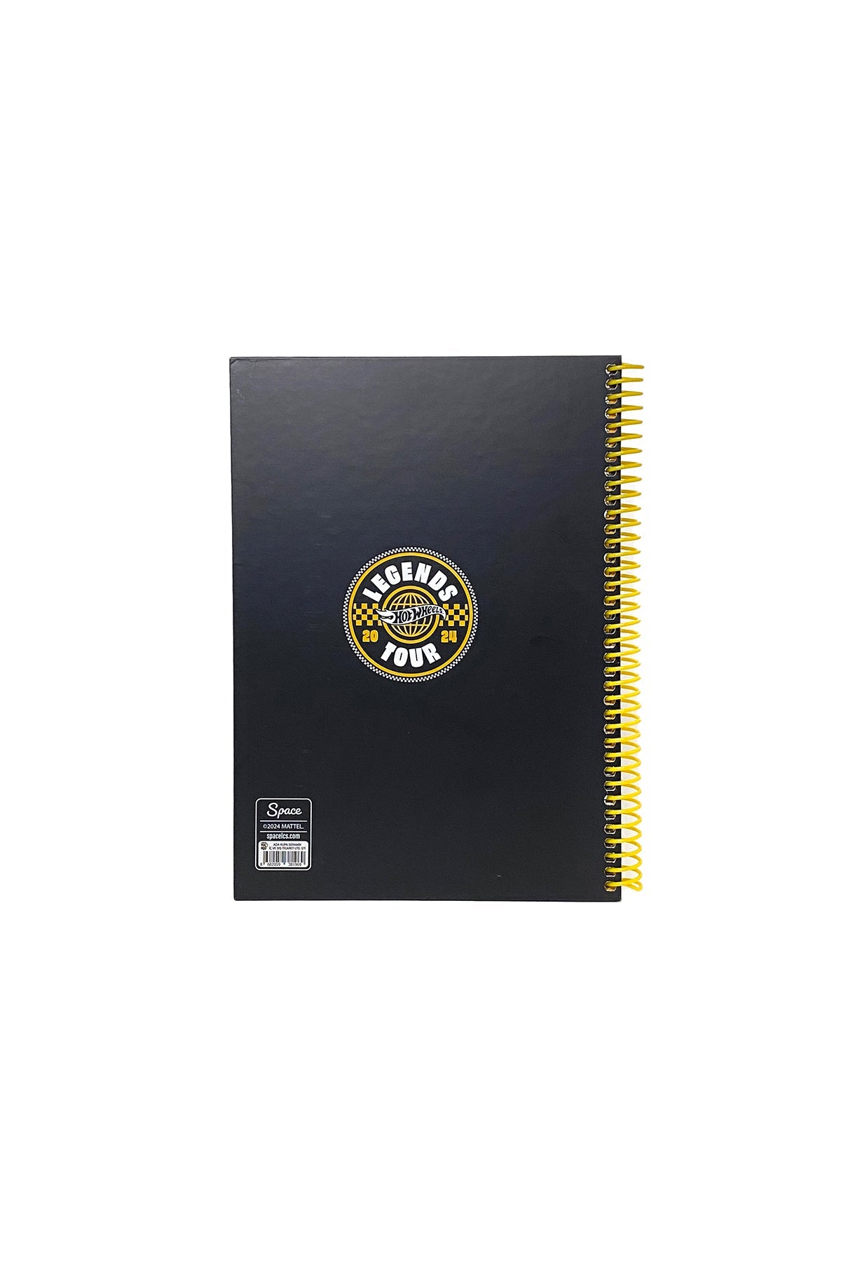 Hot Wheels Legends Tour Spiralli Sert Kapak Kareli Defter