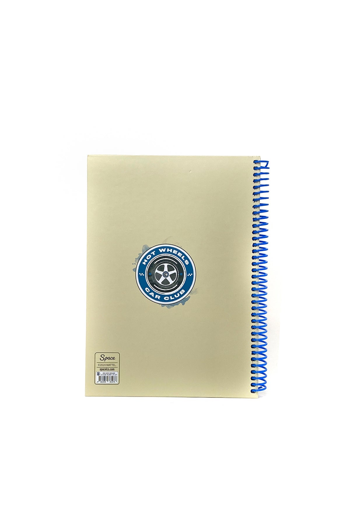 Hot Wheels Race To Win Spiralli Sert Kapak Kareli Defter