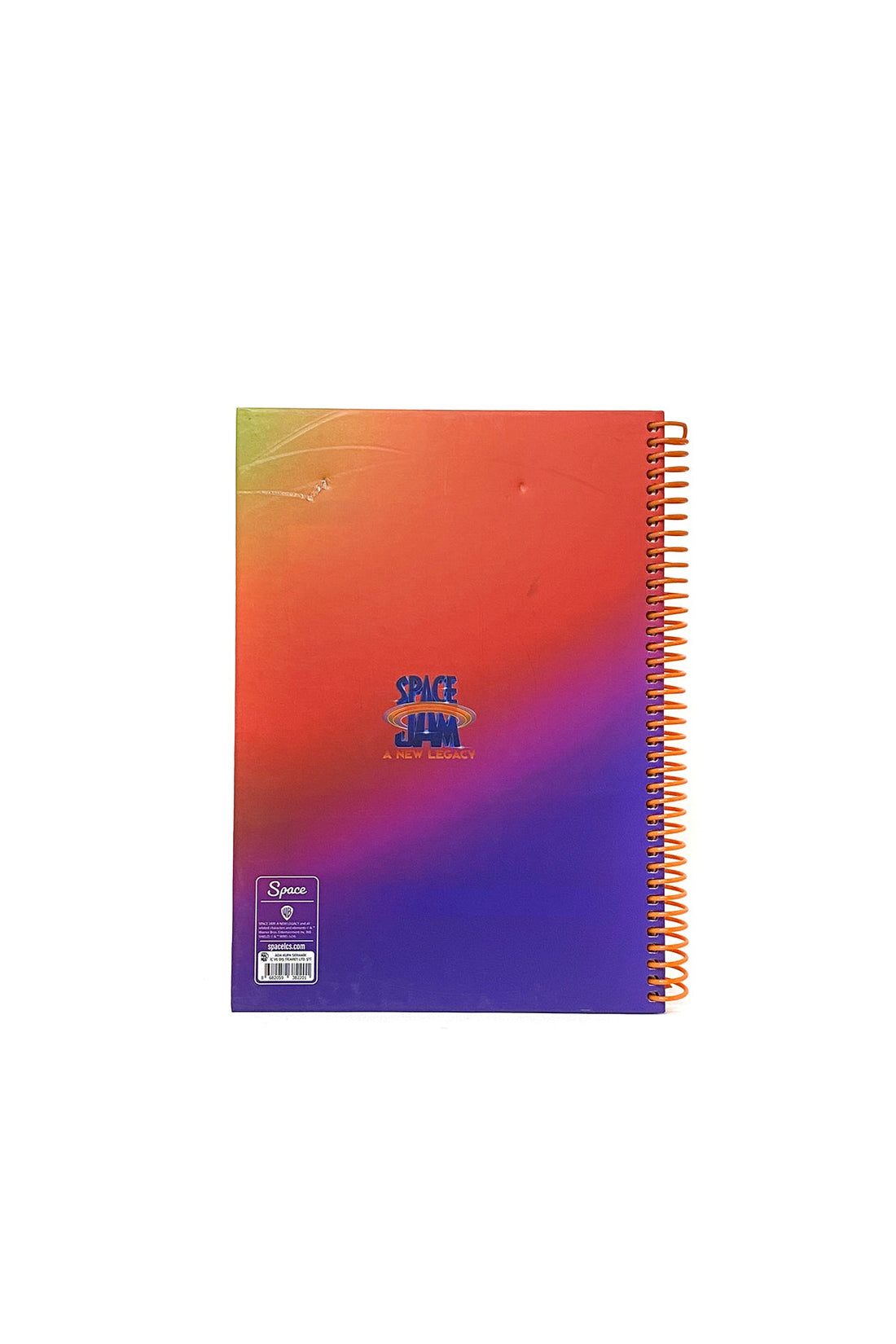 Space Jam A New Legacy Spiralli Sert Kapak Kareli Defter