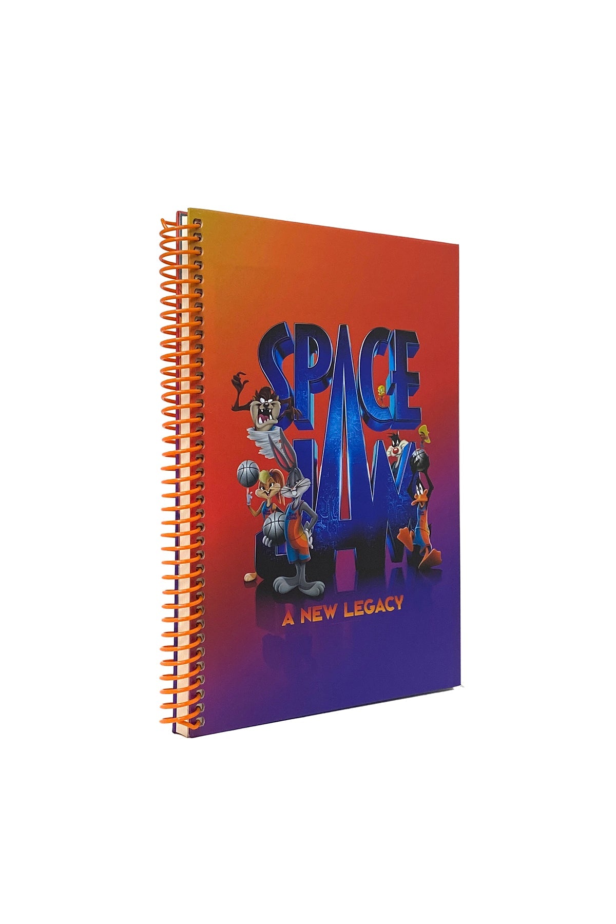 Space Jam A New Legacy Spiralli Sert Kapak Kareli Defter