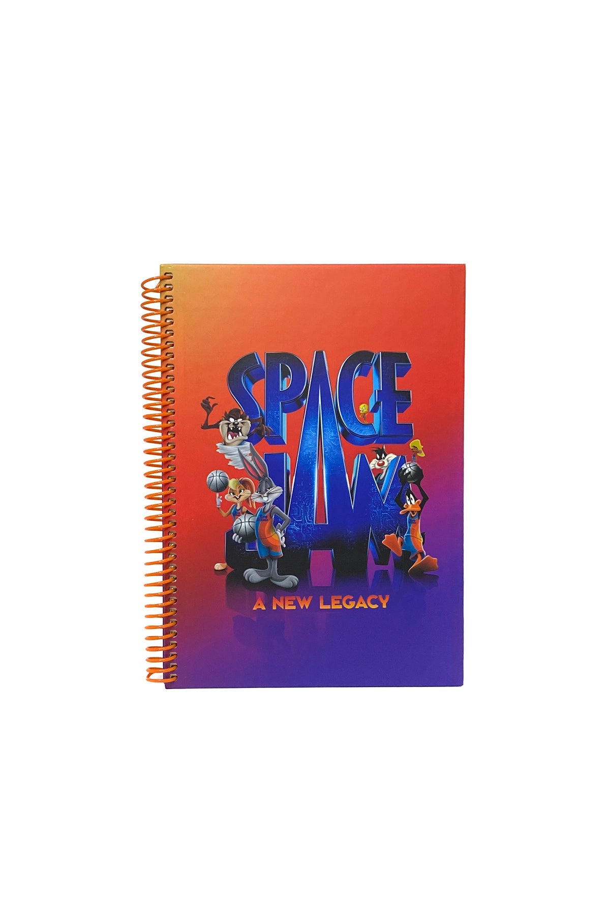 Space Jam A New Legacy Spiralli Sert Kapak Kareli Defter