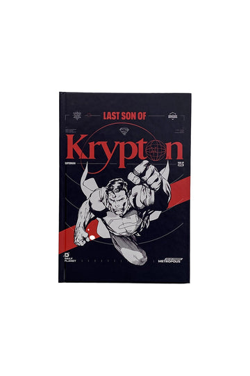 Superman Last Son Krypton Sert Kapak Çizgili Defter
