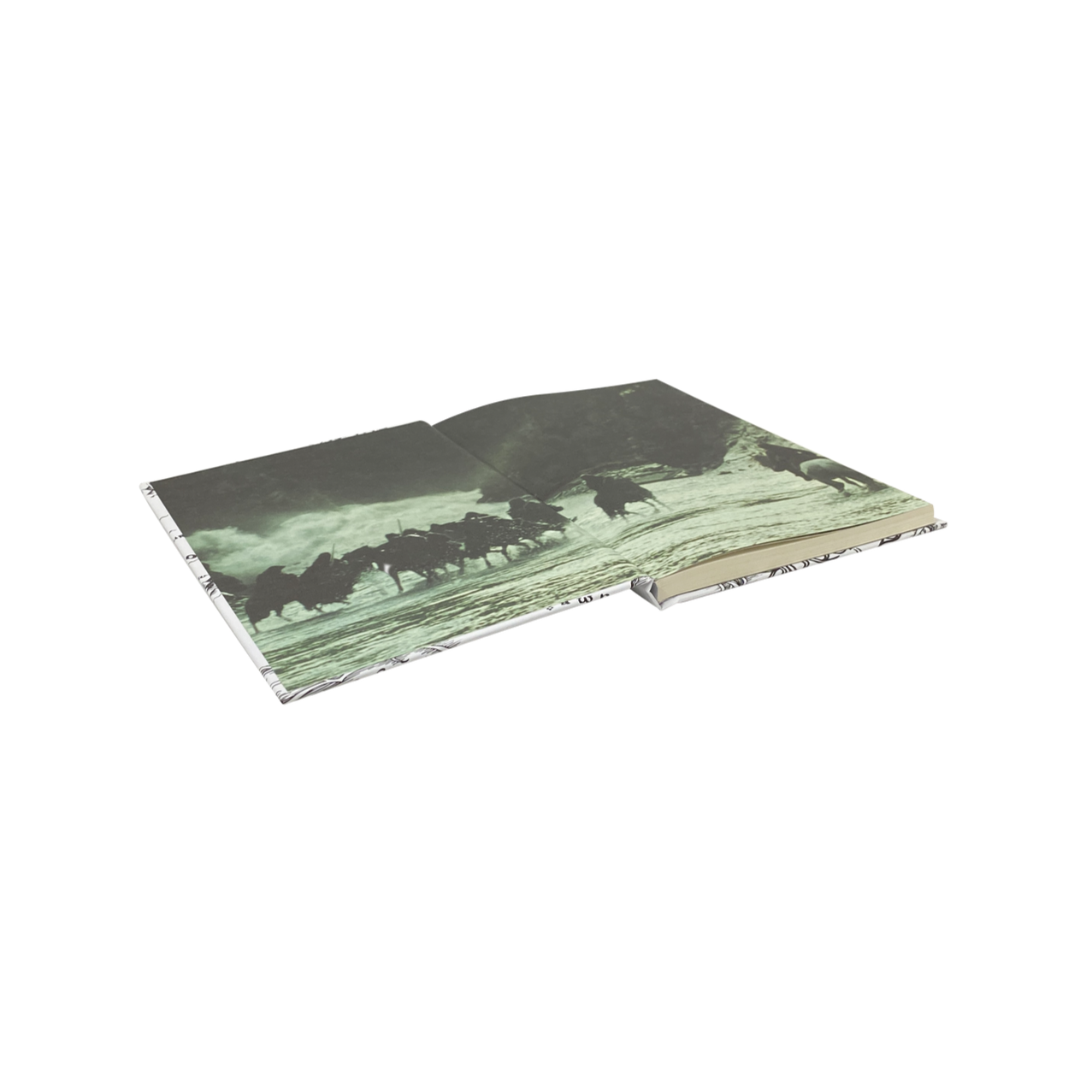 Lord Of The Rings  Middle Earth Map Sert Kapak Çizgili Defter