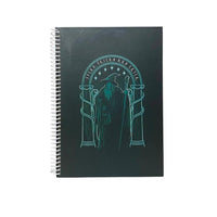 Lord Of The Rings Gandalf Spiralli Sert Kapak Kareli Defter 96 Yaprak