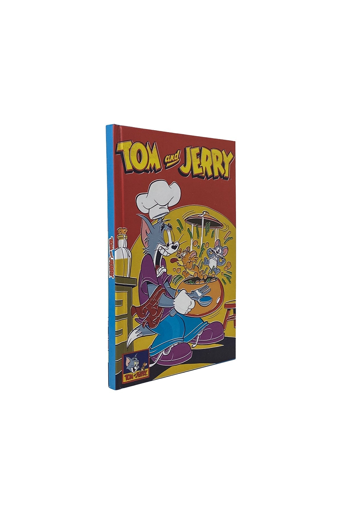 Tom & Jerry Chef Tom Sert Kapak Çizgili Defter