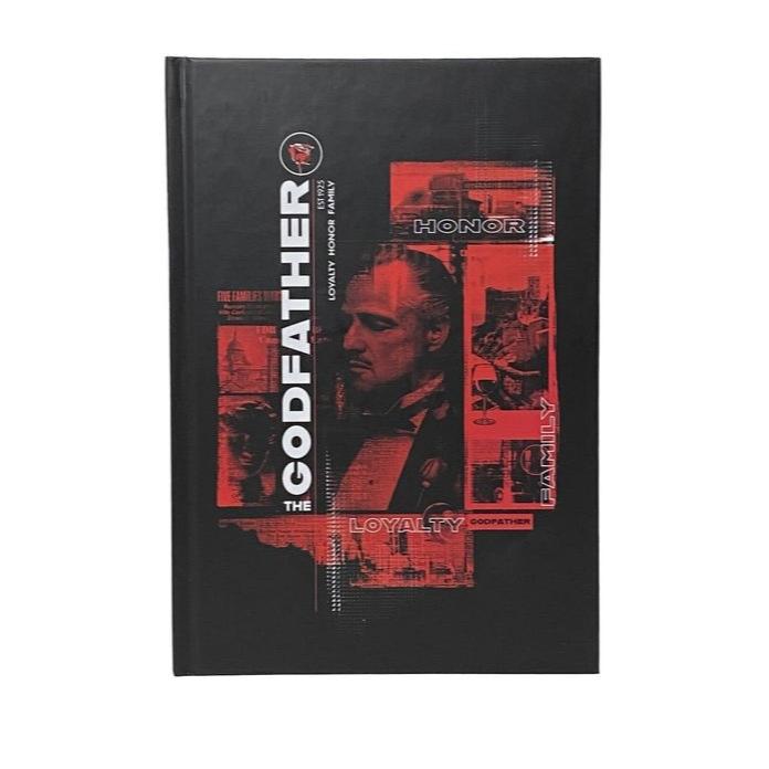 The Godfather Loyalty Honor Sert Kapak Çizgili Defter 96 Yaprak