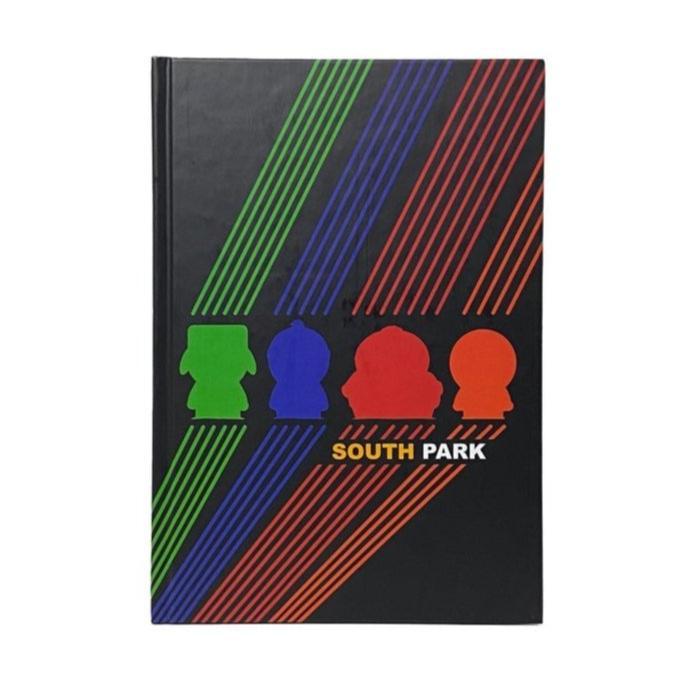 South Park Silhoutte Sert Kapak Çizgili Defter 96 Yaprak