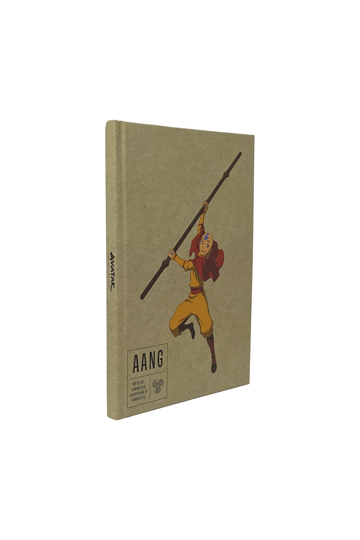 Avatar Aang Sert Kapak Çizgili Defter