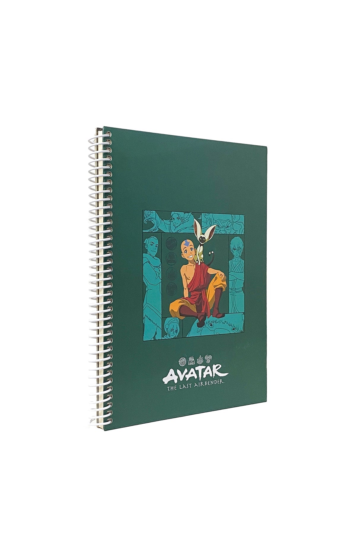 Avatar Aang Spiralli Sert Kapak Kareli Defter