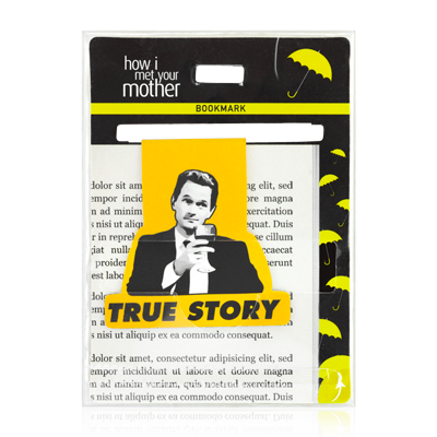 Himym - Barney Stinson True Story Mıknatıslı Kitap Ayracı