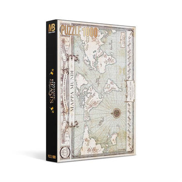 Fantastik Canavarlar 1000 Parça Dünya Haritası Puzzle