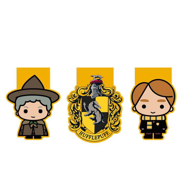 Harry Potter Hufflepuff Mıknatıslı Kitap Ayracı Seti