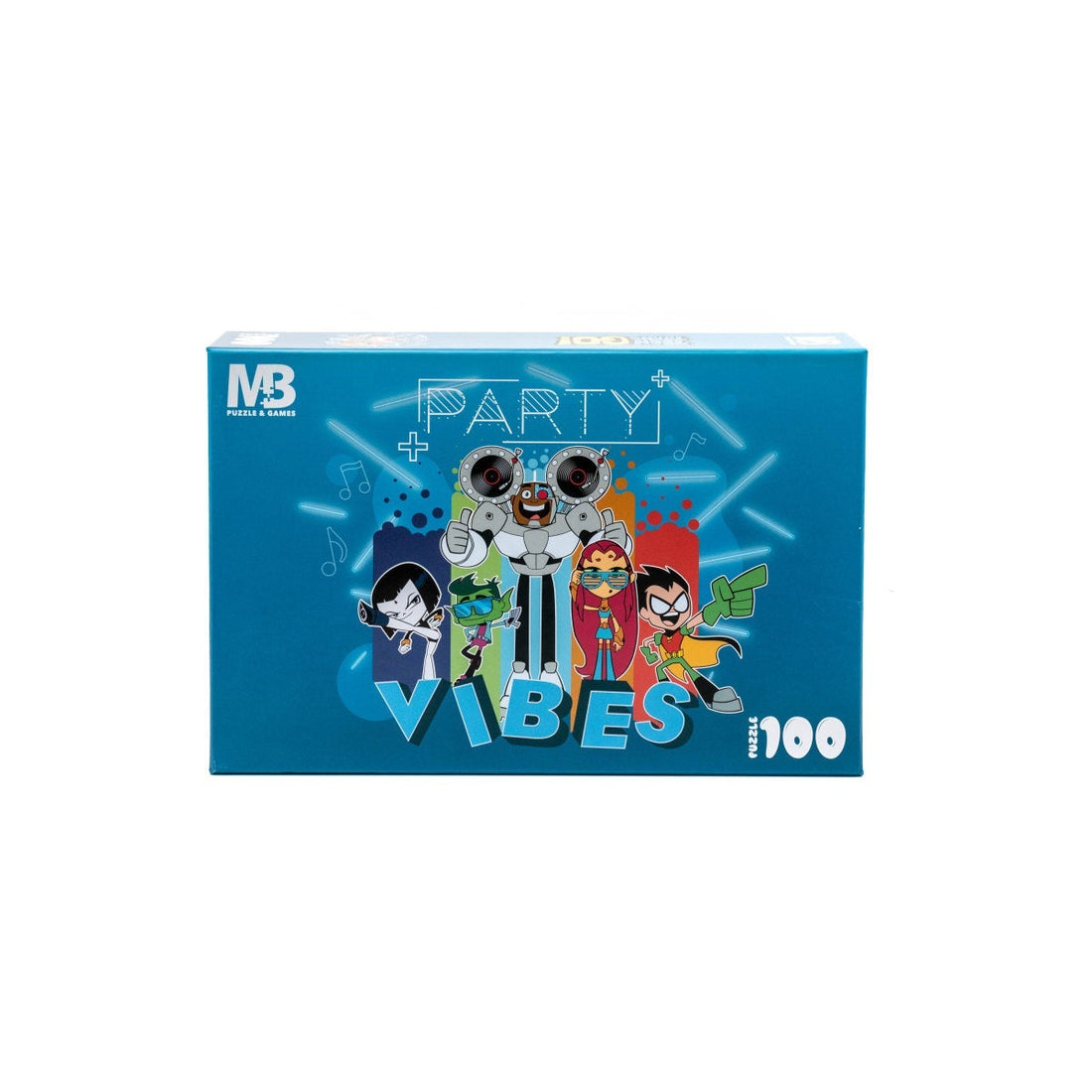 Teen Titans Party Vibes 100 Parça Puzzle