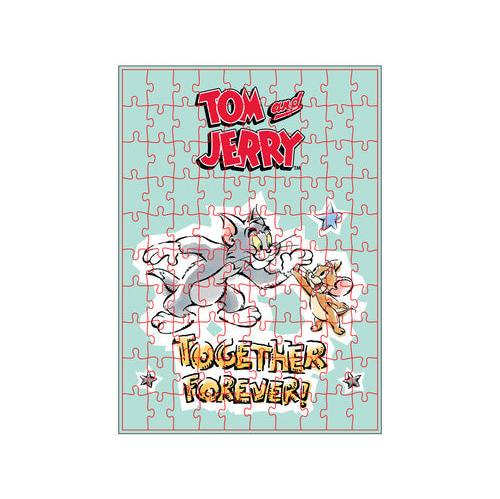 Tom & Jerry Together Forever 100 Parça Puzzle - Tom&Jerry