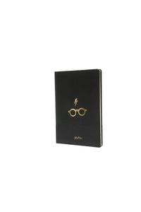 Harry Potter Gözlük Şimşek Sert Kapak Ciltli Kareli 96 Yaprak Defter