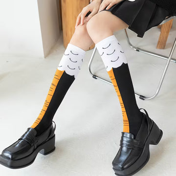 Tavuk Çorap Uzun Diz Altı