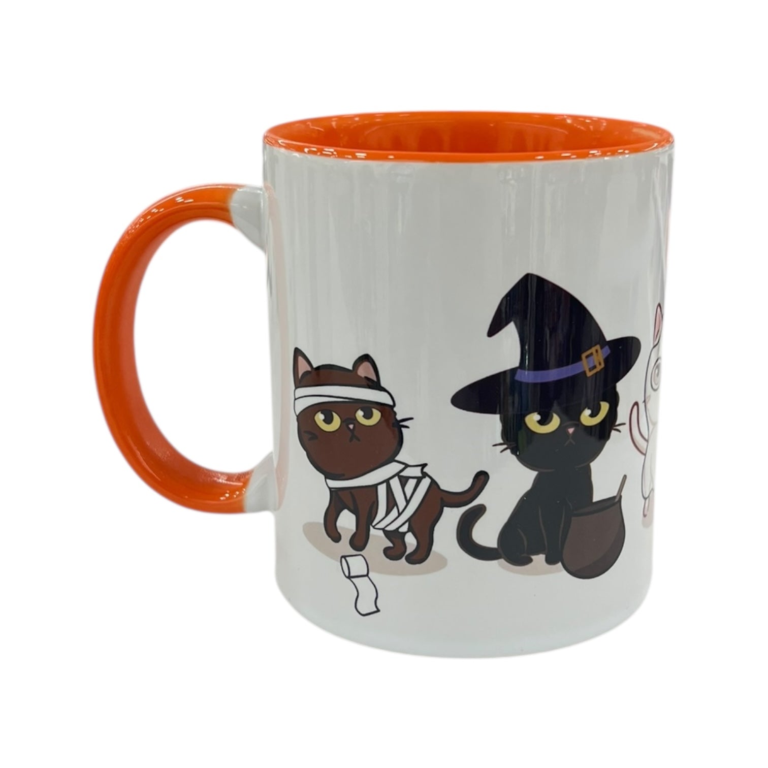 Halloween Kediler Kupa