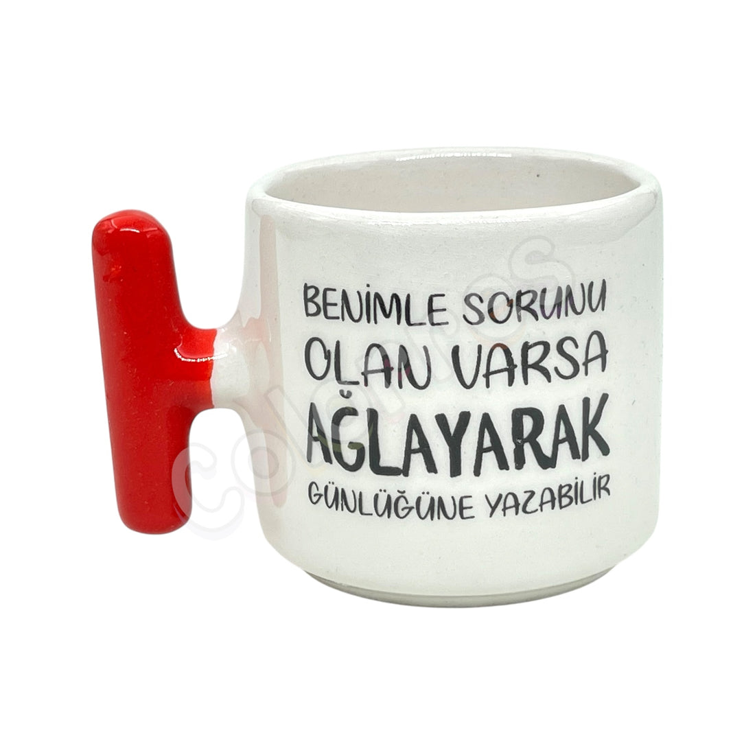 Benimle Sorunu Olan Varsa Ağlayarak Günlüğüne Yazabilir - T Kupa