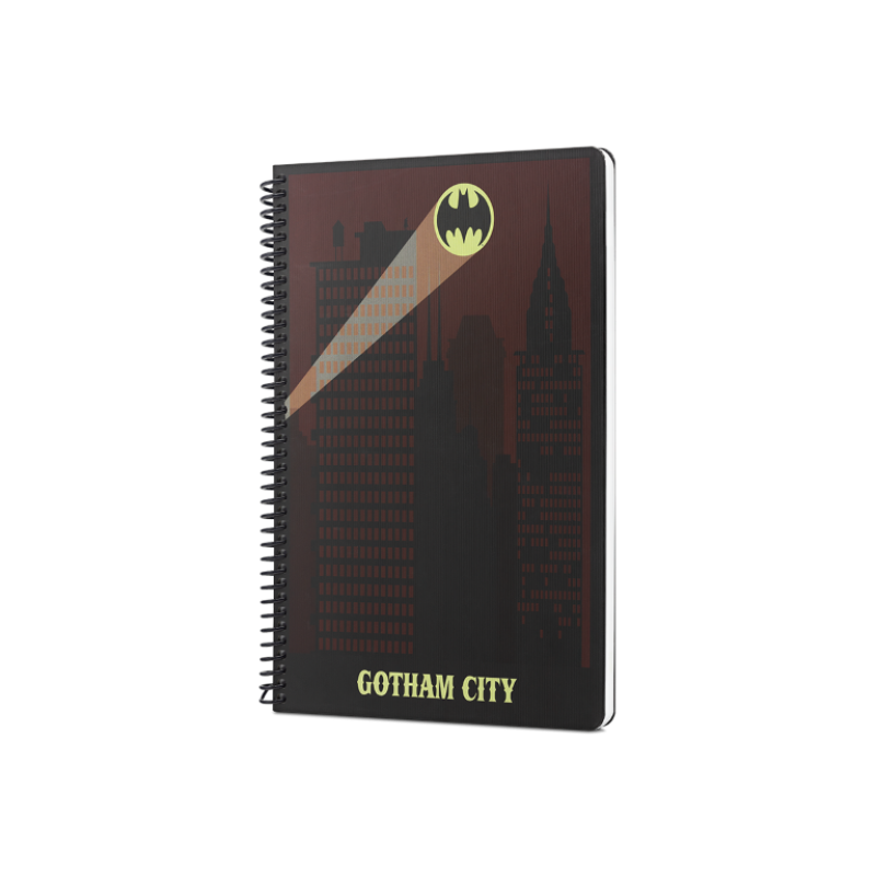 Batman Gotham City Spiralli Çizgi Defter