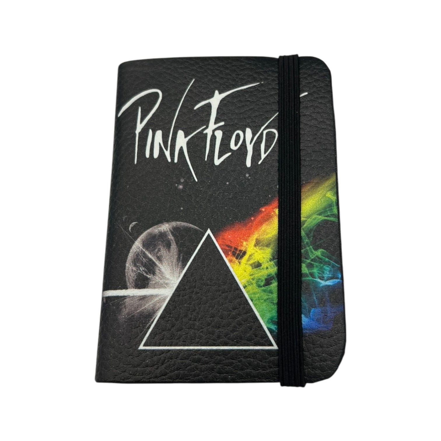 Pink Floyd Deri Lastikli Akordiyon Cüzdan