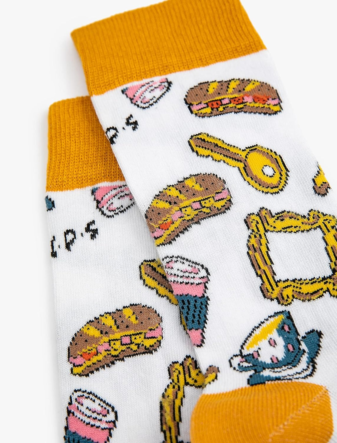 Friends Desenli Soket Çorap