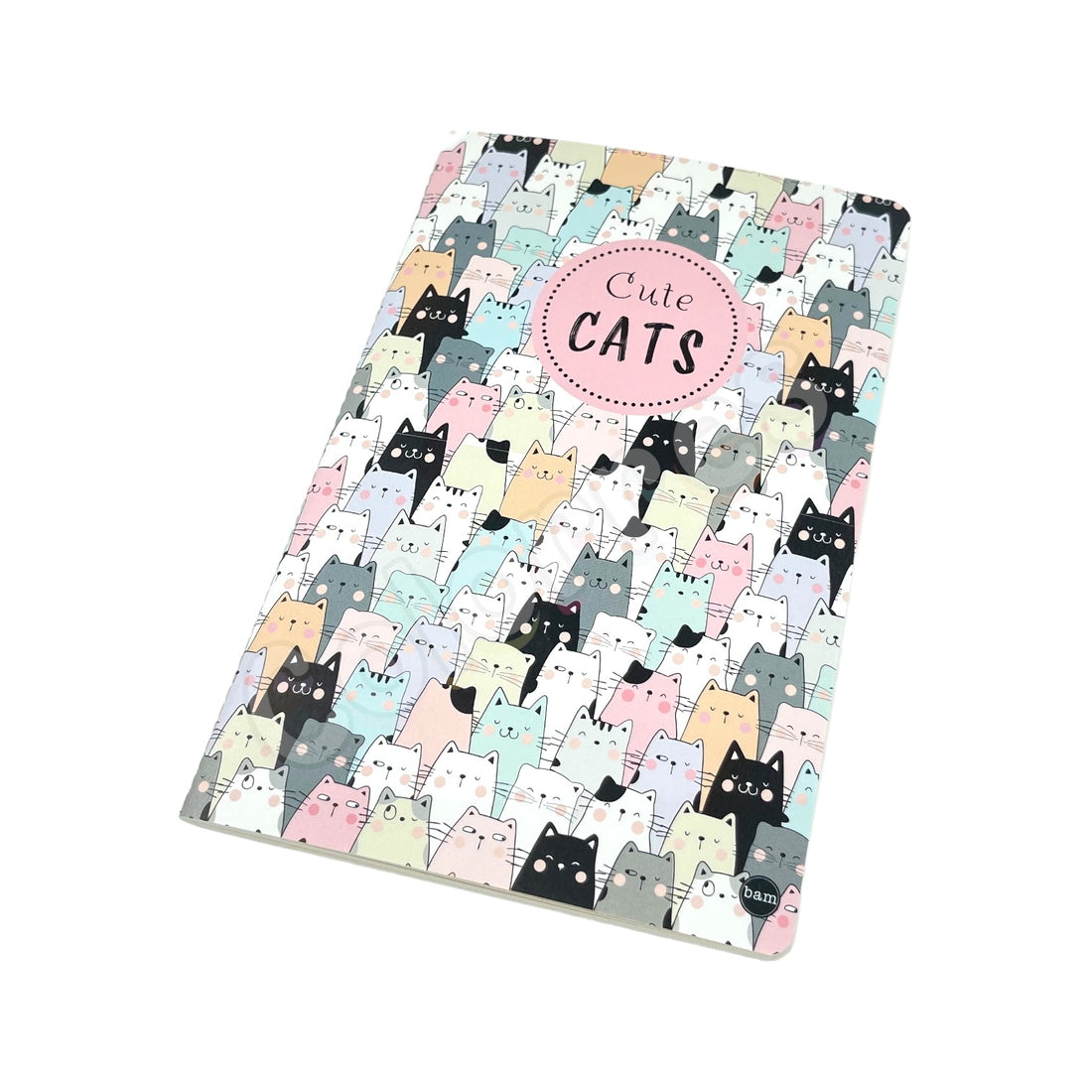 Terzi Dikişli Defter - Cute Cats