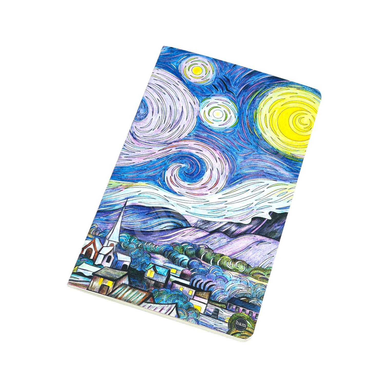 Van Gogh Starry Night Dikişli Defter