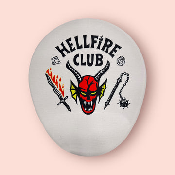 Stranger Things "Hellfire Club" Bilek Destekli Yuvarlak Mouse Pad