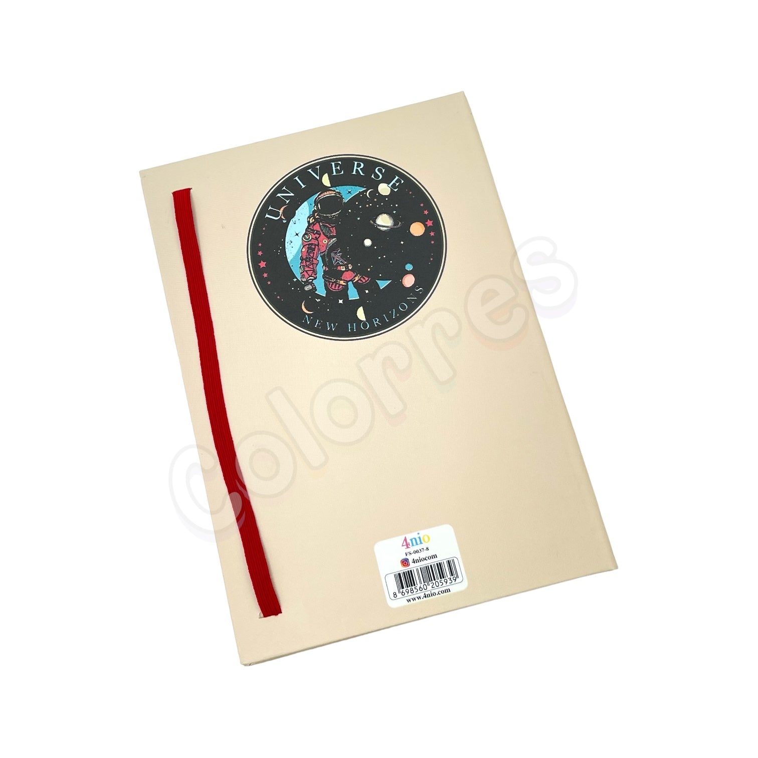 Space Adventures Sert Kapaklı Defter 19x14 cm