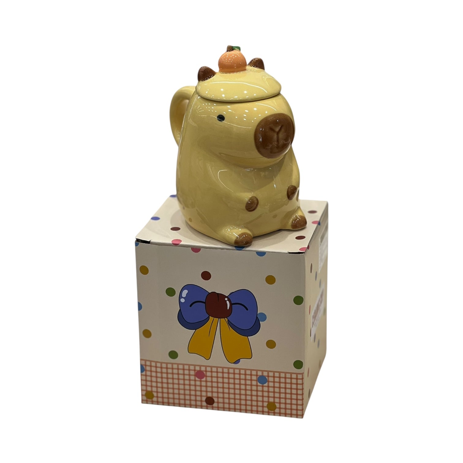 Capybara 3D Seramik Kupa