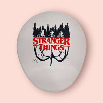 Stranger Things "Mind Flayer" Bilek Destekli Yuvarlak Mouse Pad