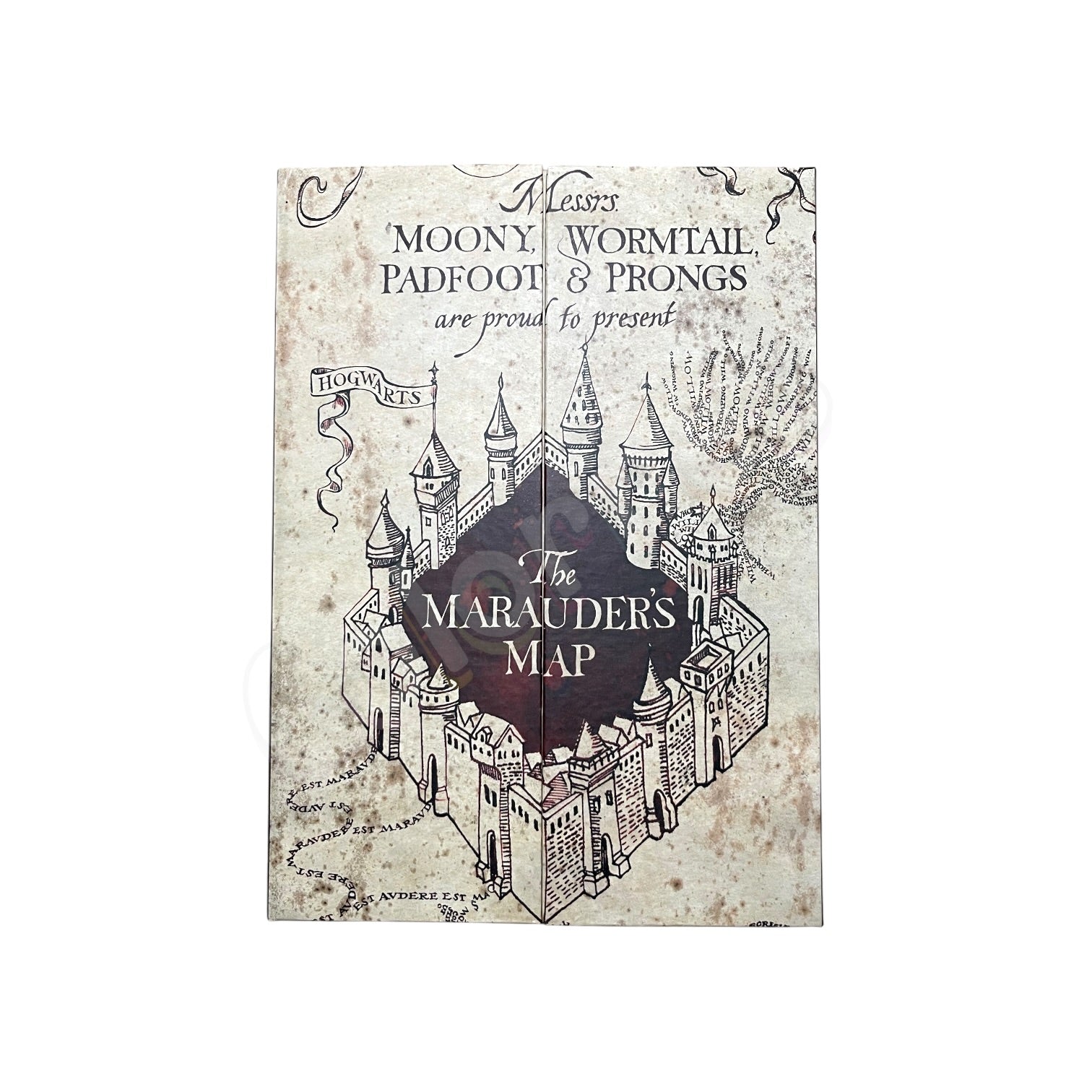 The Marauder's Map - Çapulcu Haritası Defter -Harry Potter