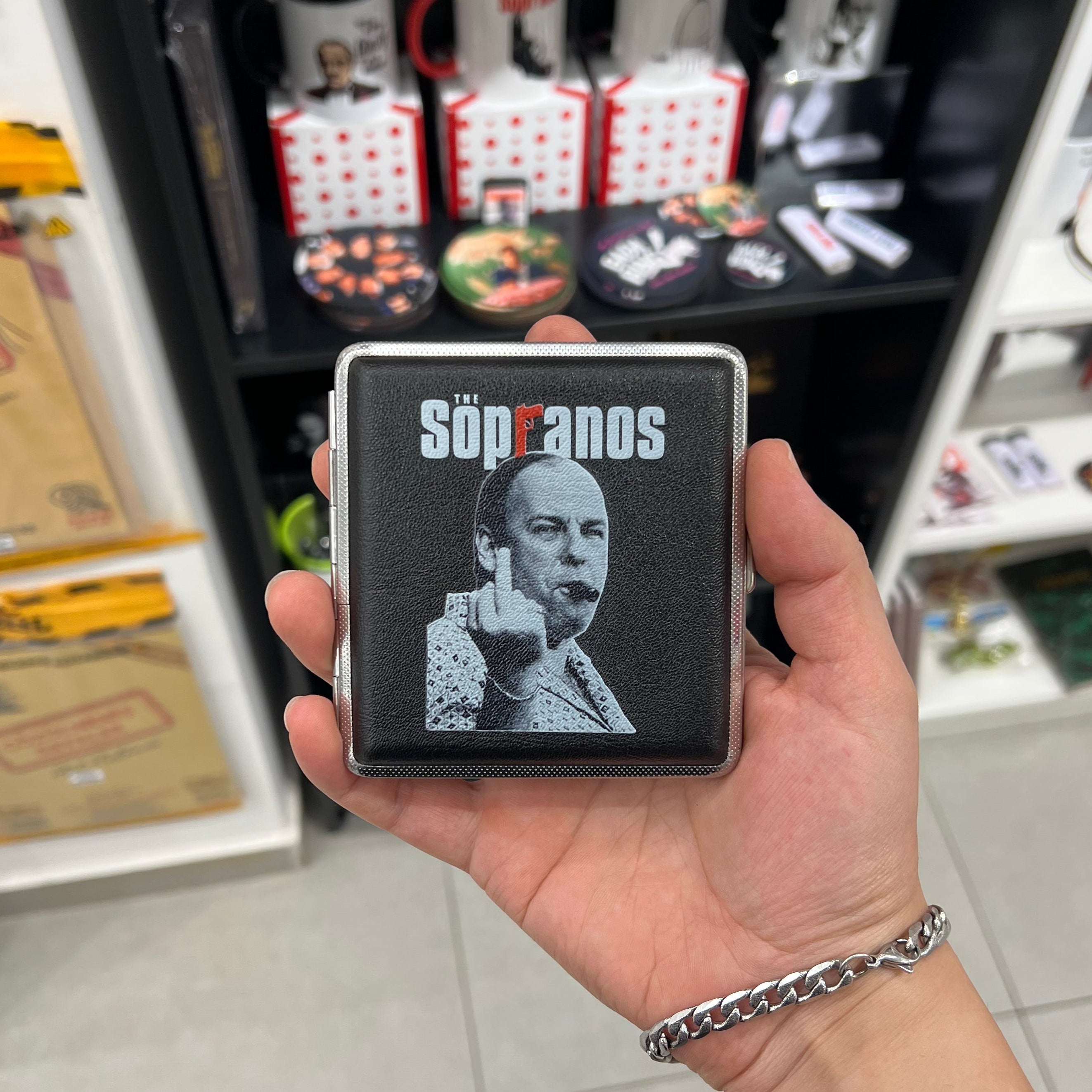 The Sopranos "Tony Soprano" Metal Tütün Tabakası