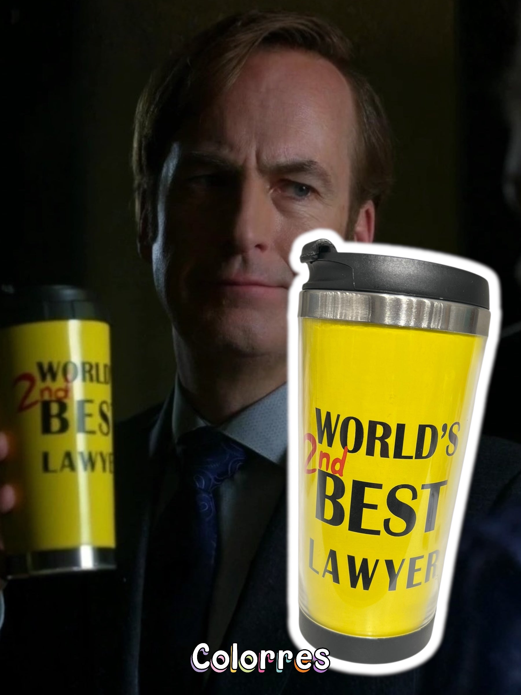 "World's 2nd Best Lawyer" Termos Better Call Saul