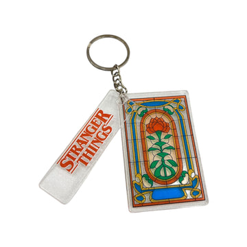 Stranger Things Creel Evi Penceresi Anahtarlık
