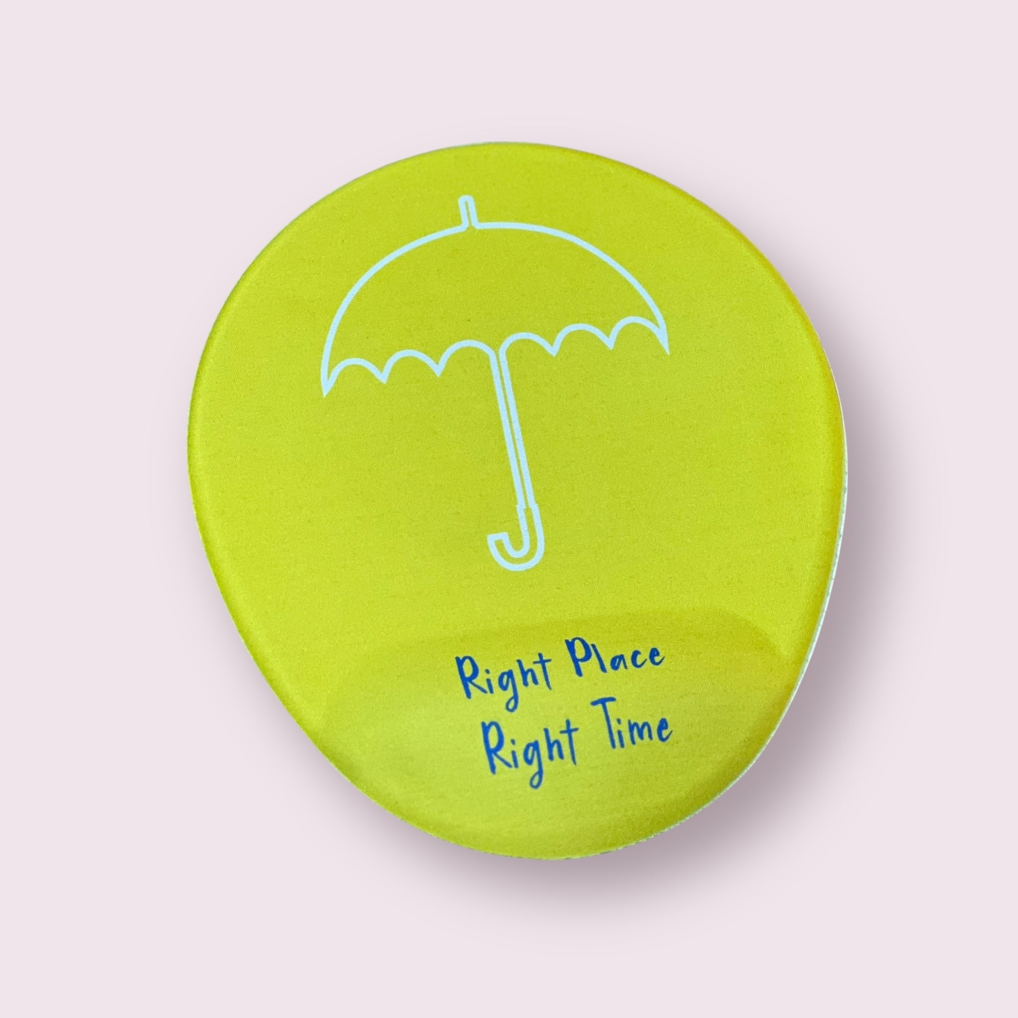 Himym "Right Place" Bilek Destekli Yuvarlak Mouse Pad