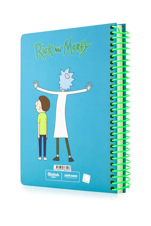 Rick & Morty Mavi Butik Defter