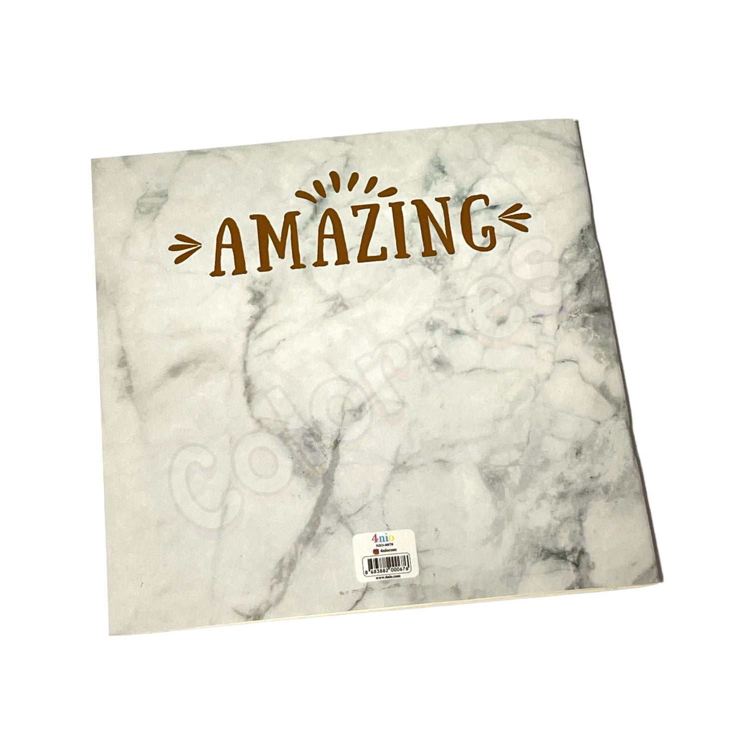 Amazing Kare Defter 21x21 cm Çizgili Terzi Dikişli