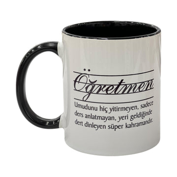 Öğretmen Renkli Kupa