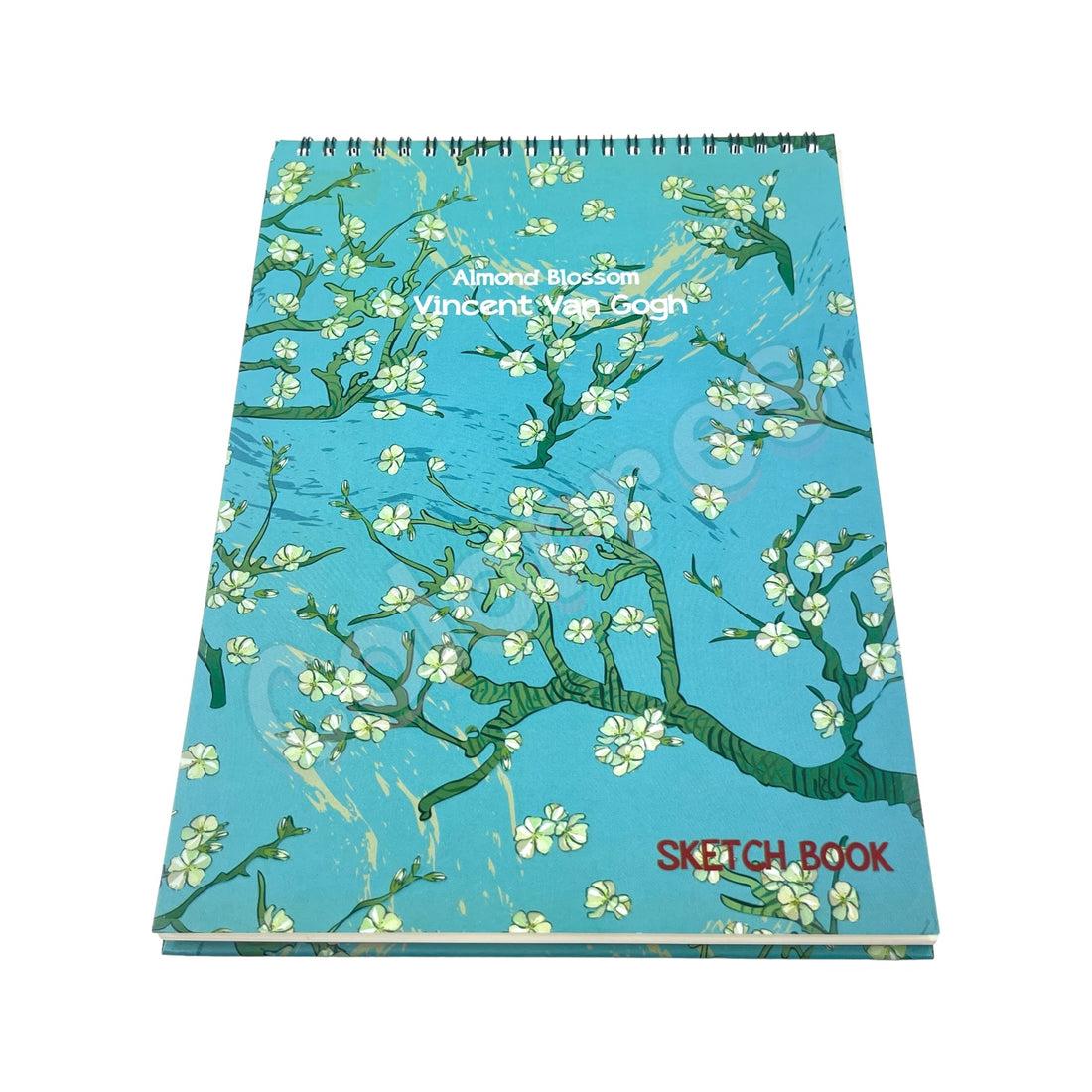 Van Gogh Almond Blossom Spiralli Sketchbook 27x19 cm