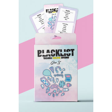 Blacklist Yasaklı Kelime Oyunu - Gen Z