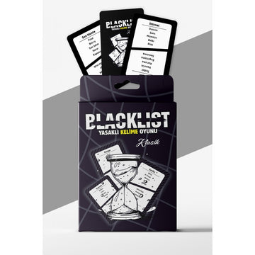 Blacklist Yasaklı Kelime Oyunu - Klasik