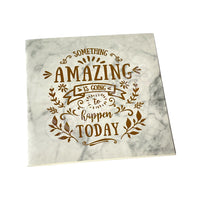 Amazing Kare Defter 21x21 cm Çizgili Terzi Dikişli